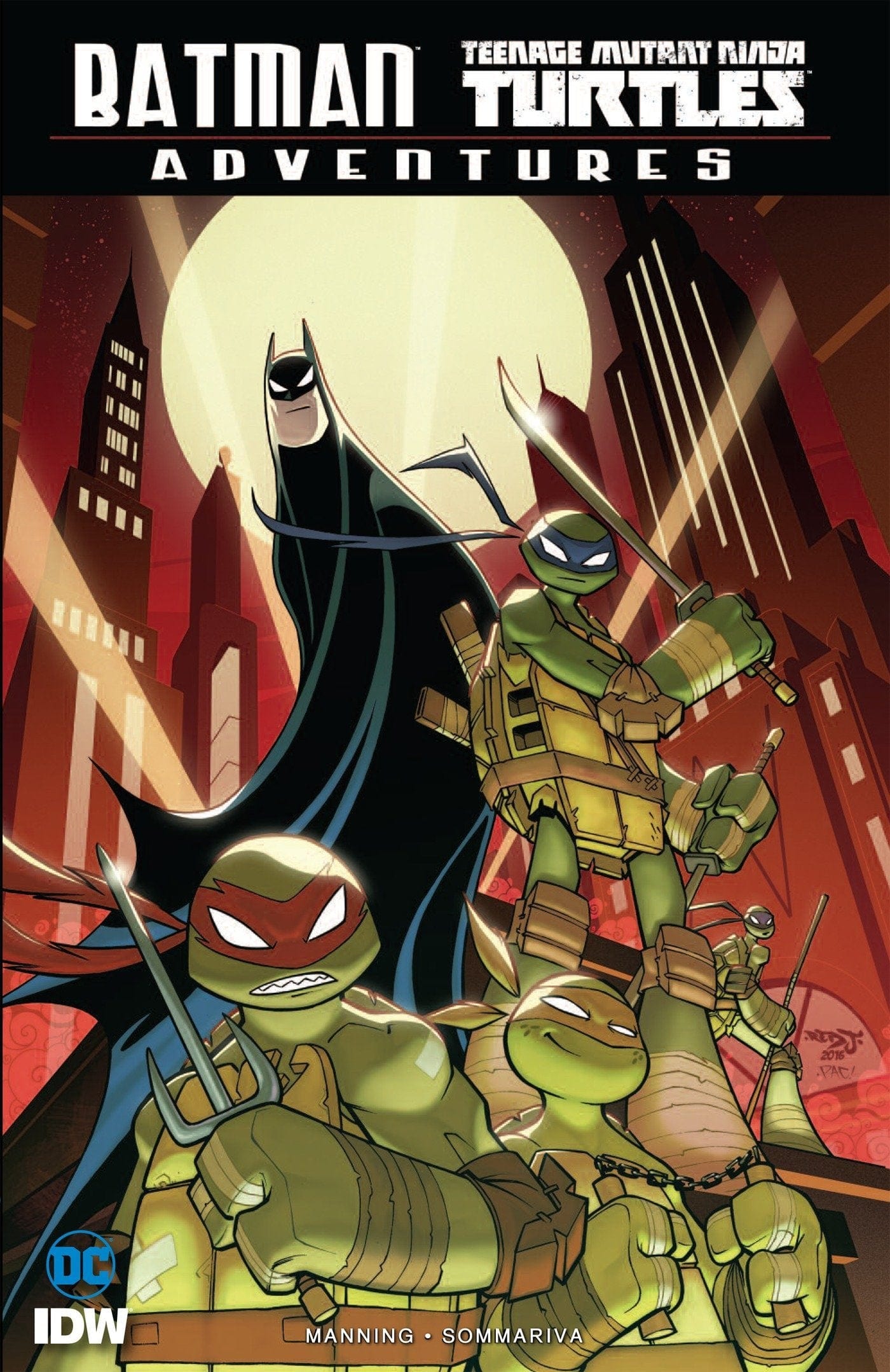 IDW-PRH Graphic Novel Batman Tmnt Adventures TP 9781631409097 APR170539