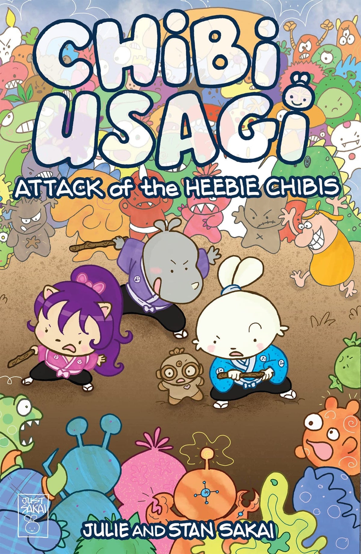 IDW-PRH Graphic Novel Chibi Usagi Attack Of Heebie Chibis GN 9781684057900 FEB210430