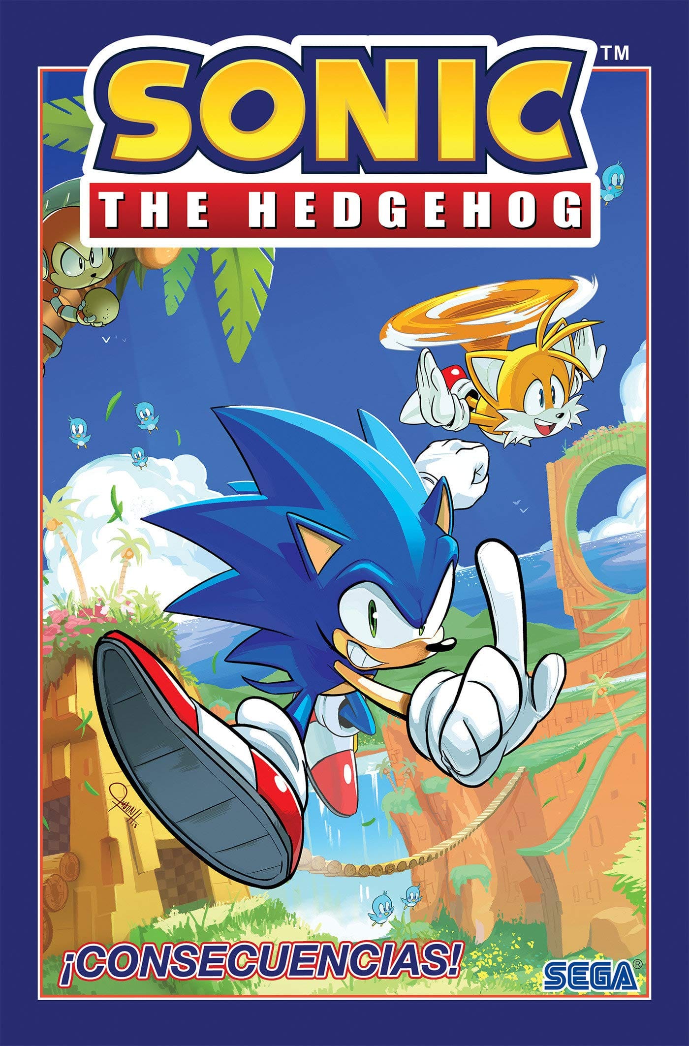 Sonic the Hedgehog Vol. 1: ¡Consecuencias! TP (Fallout!, Spanish Edition) - Third Eye