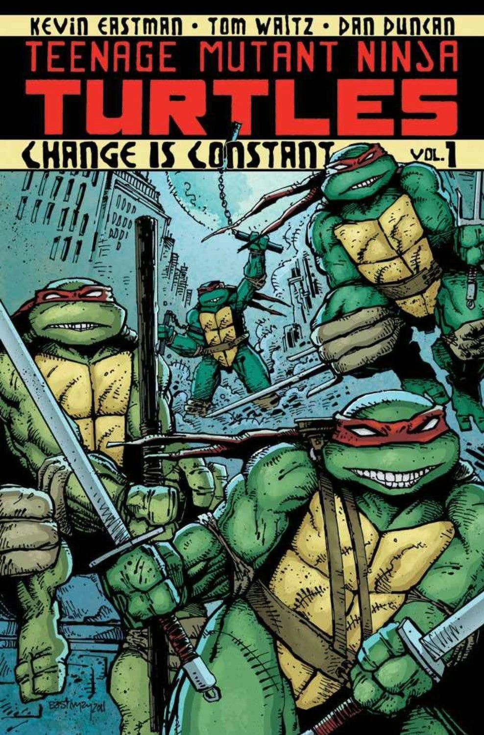 IDW-PRH Graphic Novel Tmnt Ongoing TP Vol 01 Change Is Constant 9781613771396 DEC110372