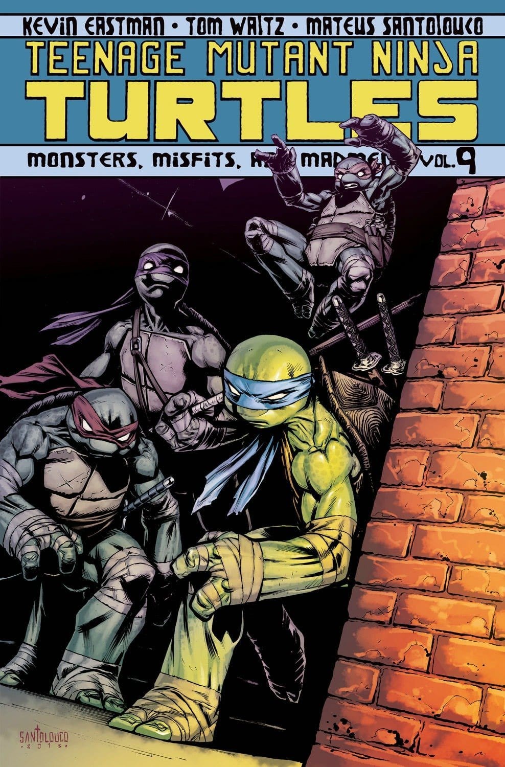 IDW-PRH Graphic Novel Tmnt Ongoing TP Vol 09 Monsters Misfits Madmen 9781631401329 AUG140399