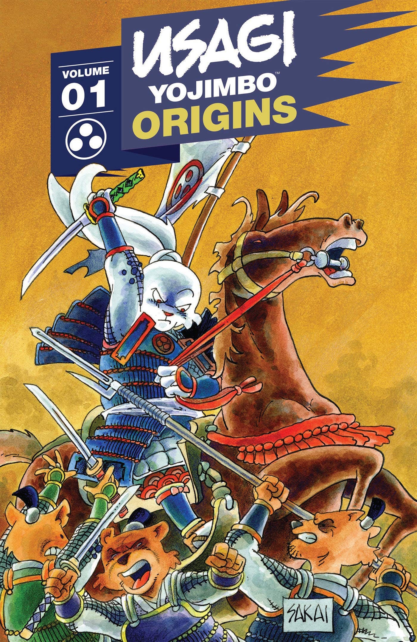 IDW-PRH Graphic Novel Usagi Yojimbo Origins TP Vol 01 9781684057405 AUG200580