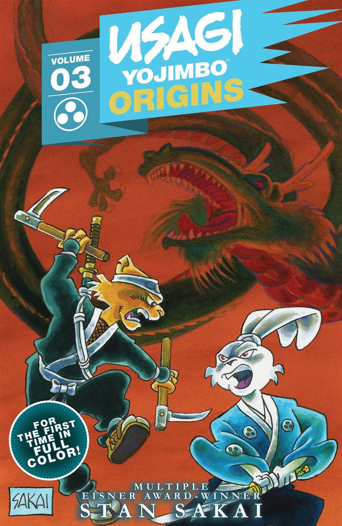 Usagi Yojimbo Origins, Vol. 3: Dragon Bellow Conspiracy - Third Eye