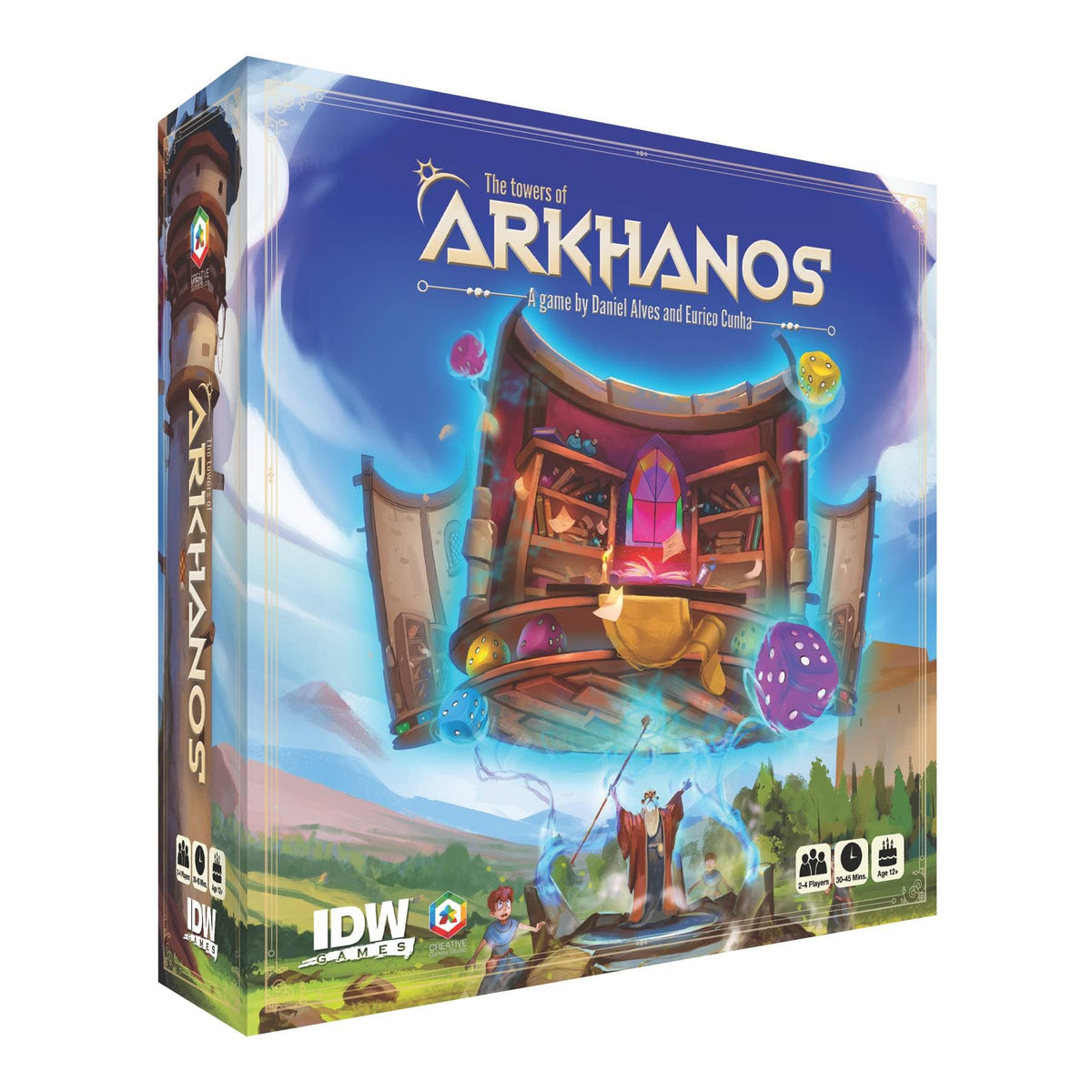 Idw Publishing Board Games > Large Box Games TOWERS OF ARKHANOS 827714016949 IDW 01694