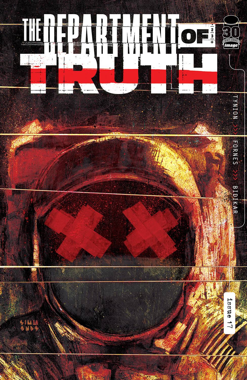 DEPARTMENT OF TRUTH #17 COVER A SIMMONDS - Third Eye