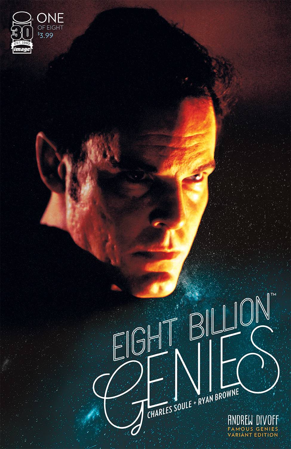 EIGHT BILLION GENIES #1 1:10 DIVOFF VARIANT SIGNED BY CHARLES SOULE & RYAN BROWNE - Third Eye