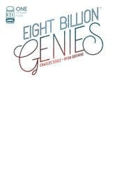 EIGHT BILLION GENIES #1 CVR G BLANK SKETCH WITH SKETCH! AND SIGNED BY CHARLES SOULE & RYAN BROWNE - Third Eye