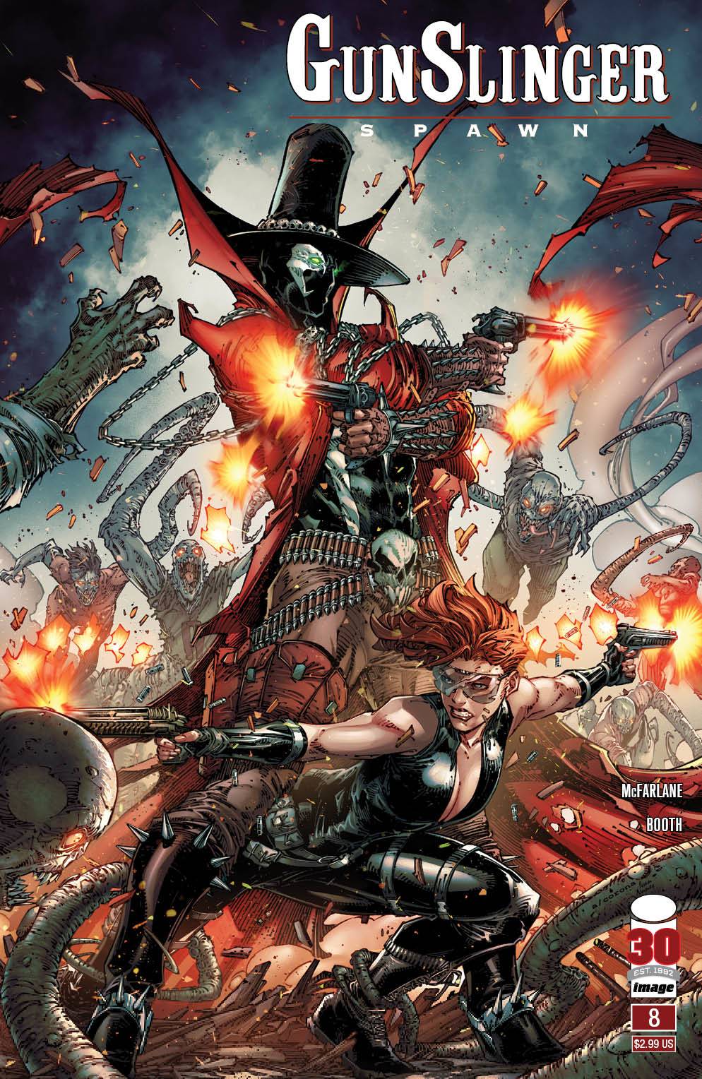 GUNSLINGER SPAWN #8 COVER C BOOTH - Third Eye