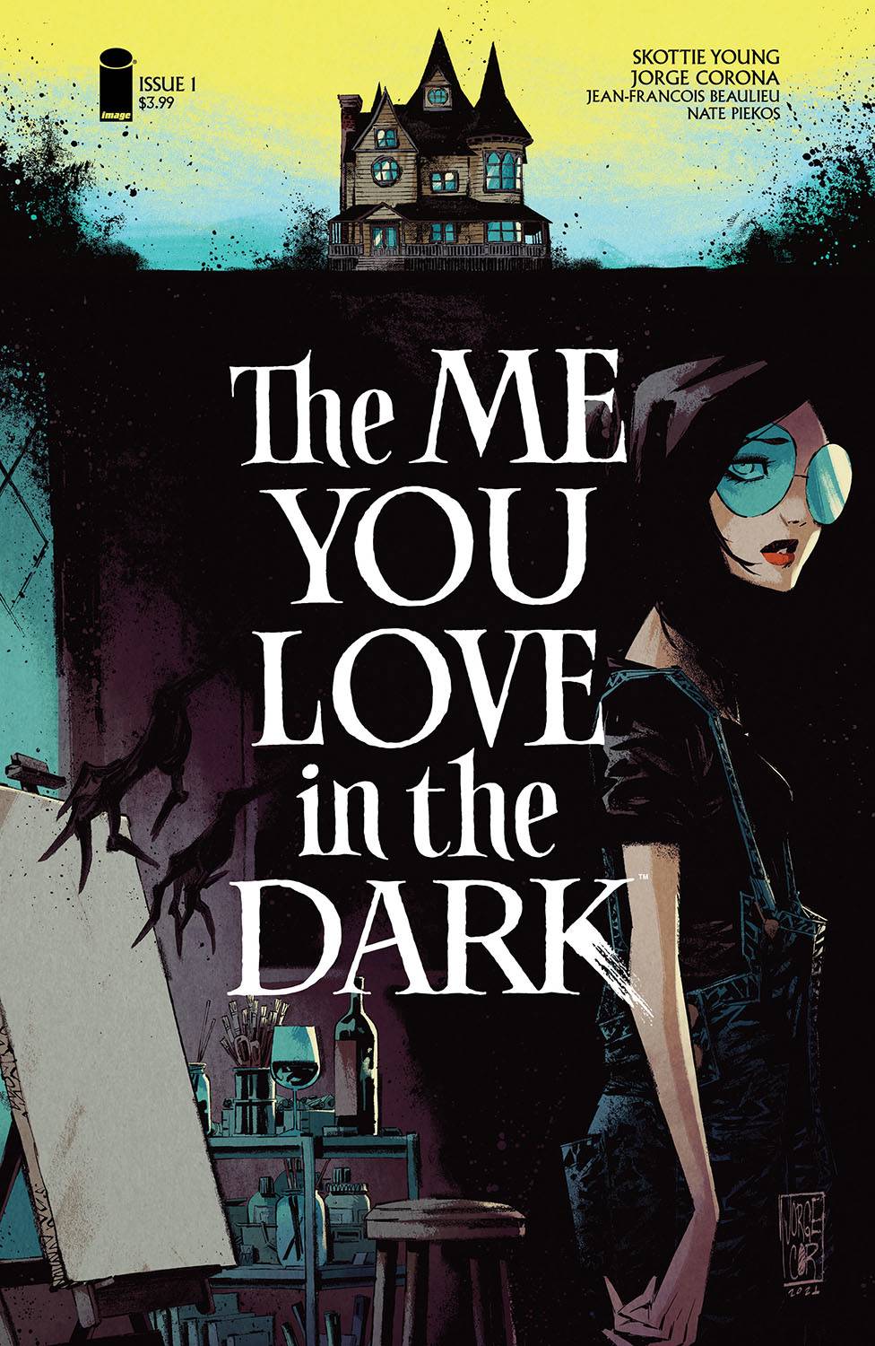 ME YOU LOVE IN THE DARK #1 COVER A SIGNED BY SKOTTIE YONG - Third Eye