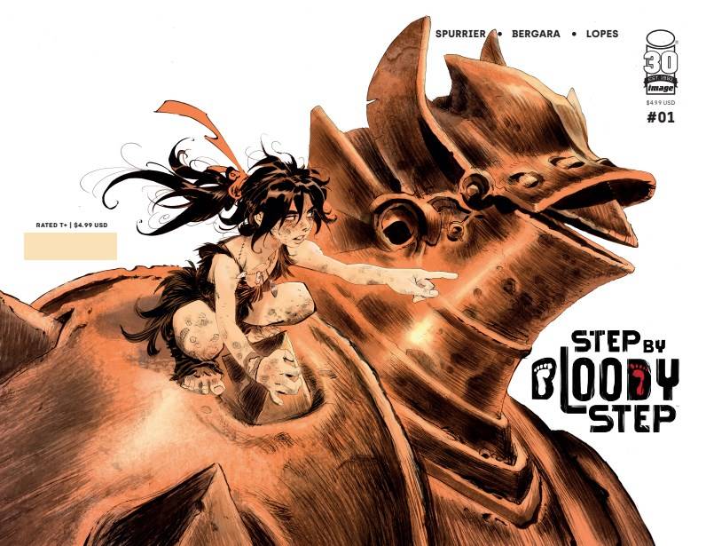 STEP BY BLOODY STEP #1 (OF 4) CVR D 1:10 BERGARA VARIANT - Third Eye