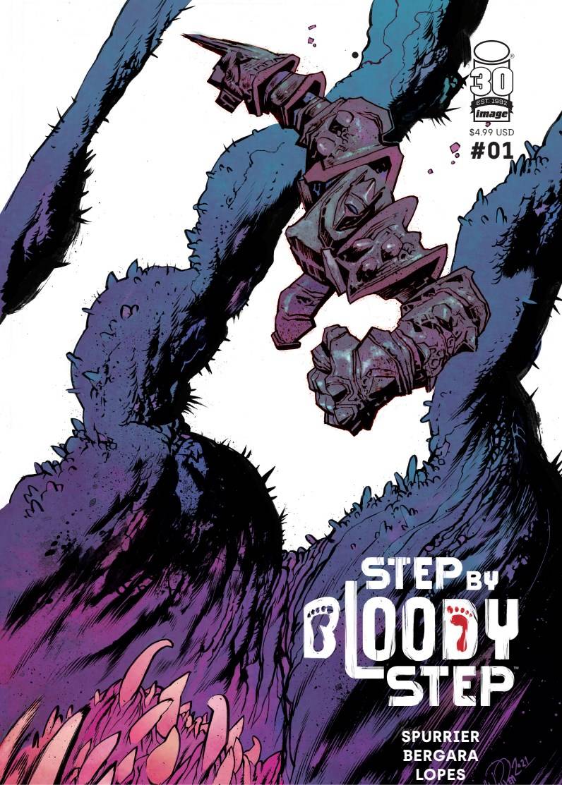 STEP BY BLOODY STEP #1 (OF 4) CVR E 1:25 HARREN VARIANT - Third Eye