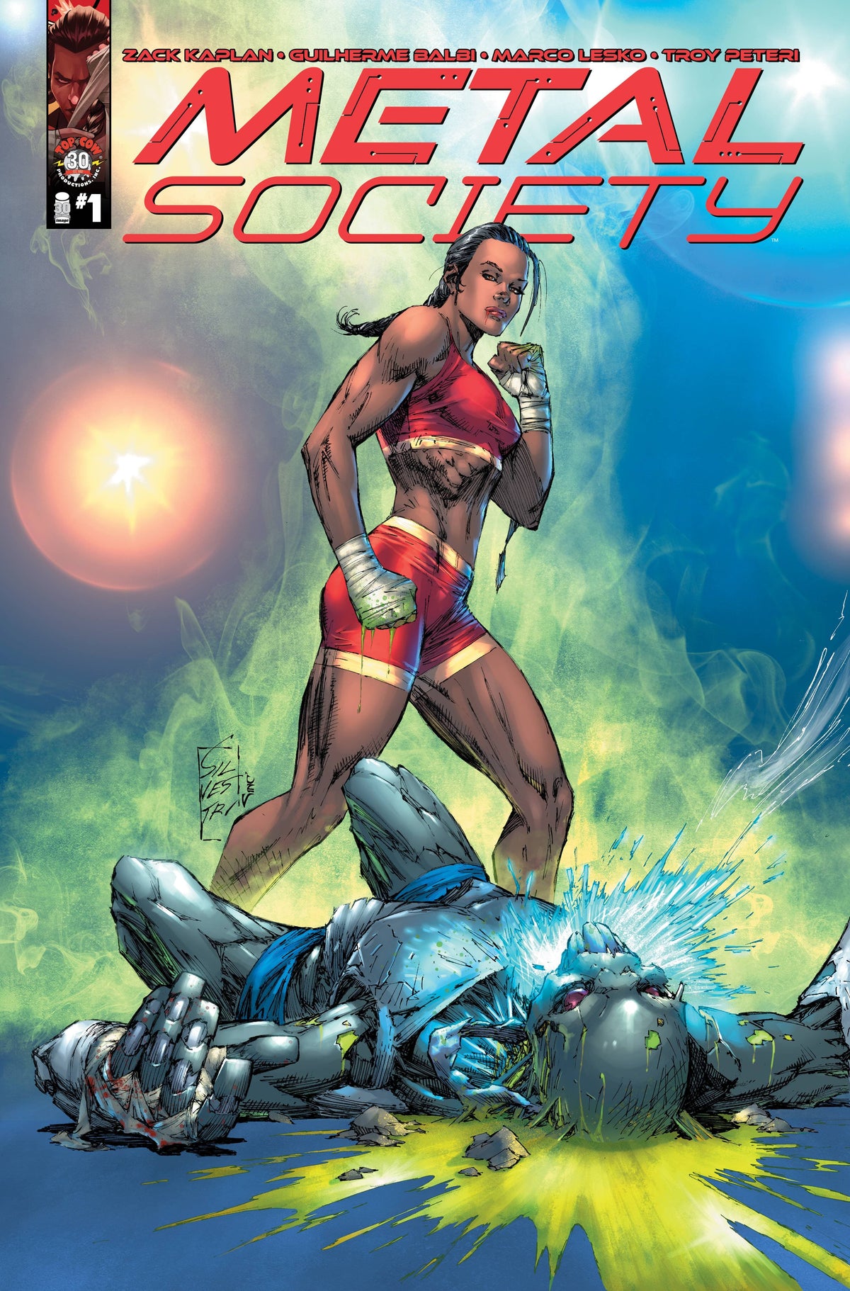 METAL SOCIETY #1 (OF 5) COVER F 1:25 SILVESTRI VARIANT - Third Eye