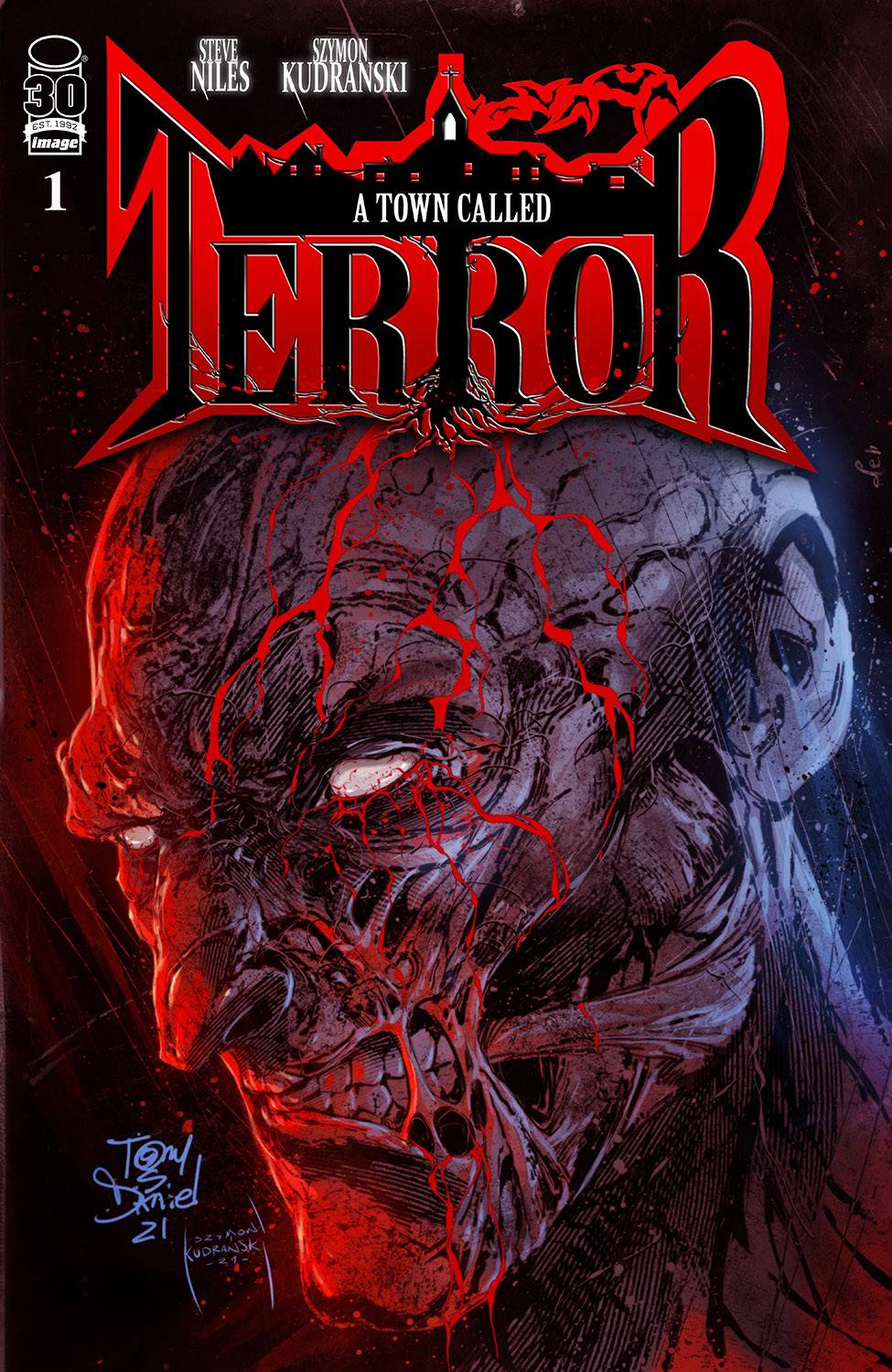 Image Comics Comic Books A TOWN CALLED TERROR #1 CVR B DANIEL & KUDRANSKI (MR) 70985303367700121 FEB220043