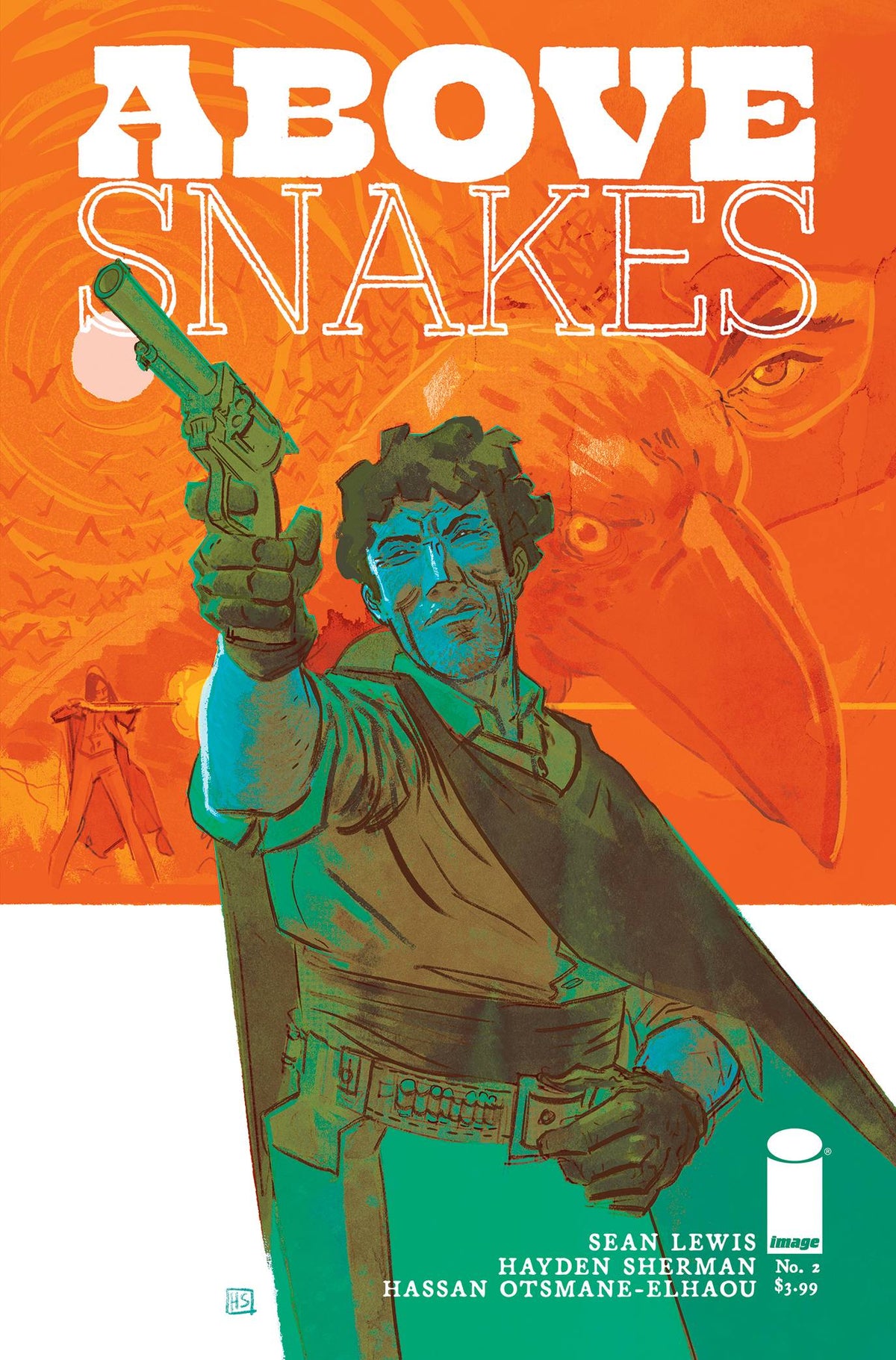 Image Comics Comic Books ABOVE SNAKES #2 (OF 5) CVR B SHERMAN (MR) 70985303474200221 MAY228914