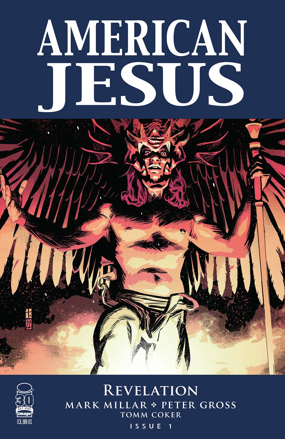 AMERICAN JESUS REVELATION #1 (OF 3) CVR B COKER (MR) - Third Eye