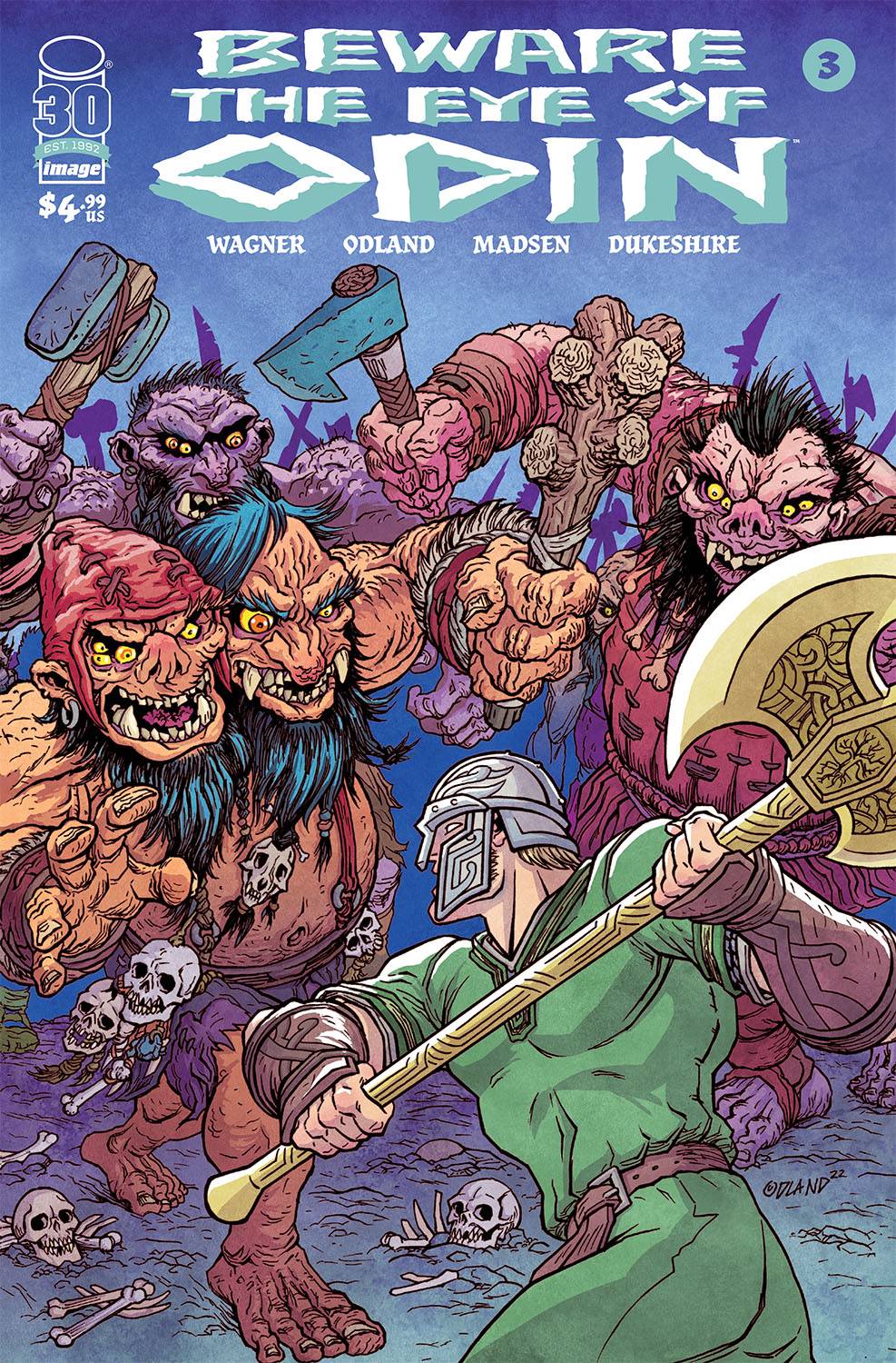 Image Comics Comic Books BEWARE THE EYE OF ODIN #3 (OF 4) 70985303444500311 JUN220248