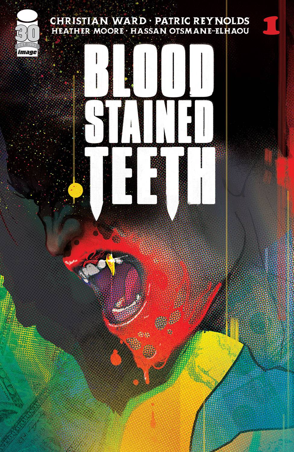 Image Comics Comic Books BLOOD-STAINED TEETH #1 CVR A WARD (MR) 70985303366000111 FEB220029