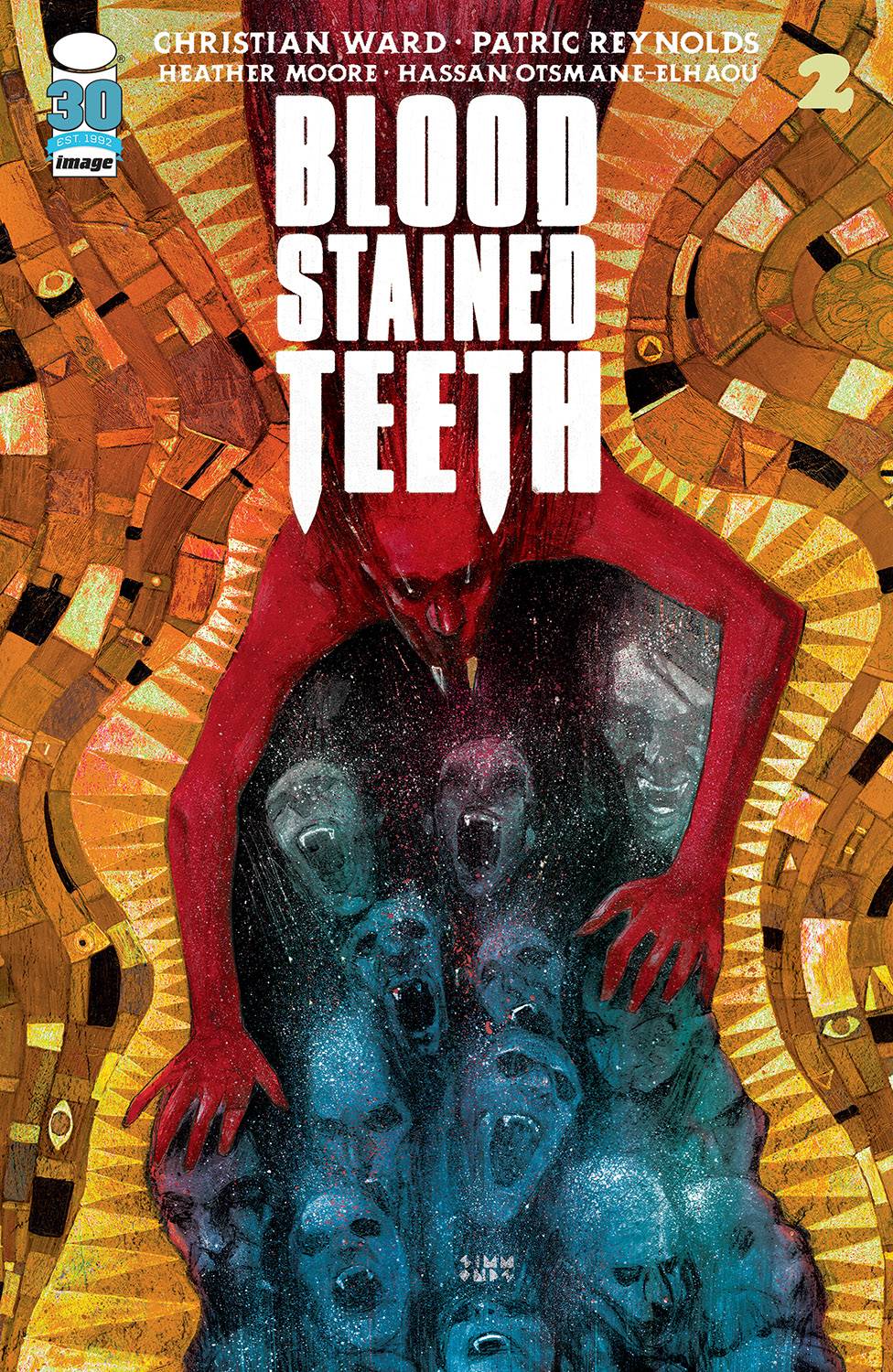 Image Comics Comic Books BLOOD STAINED TEETH #2 CVR B SIMMONDS (MR) 70985303366000221 MAR220211
