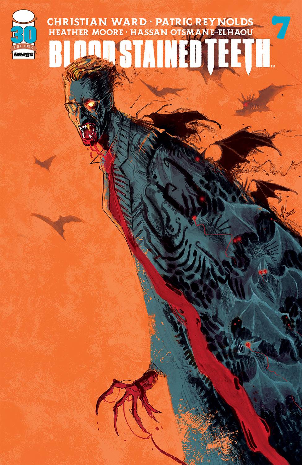 Image Comics Comic Books BLOOD STAINED TEETH #7 CVR B HARDING (MR) 70985303366000721 OCT220127