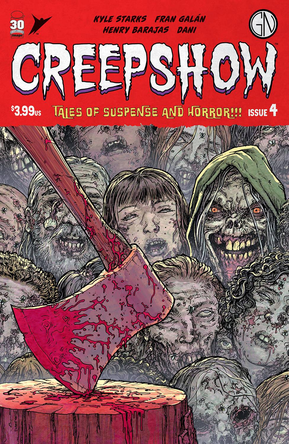 Image Comics Comic Books CREEPSHOW #4 (OF 5) CVR A BURNHAM & LUCAS (MR) 70985303557200411 OCT220131