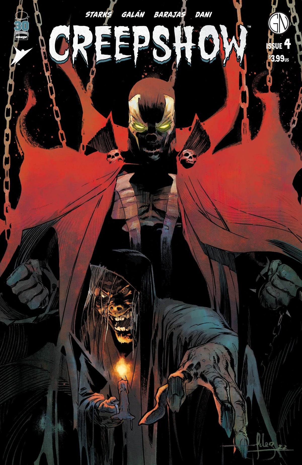 Image Comics Comic Books CREEPSHOW #4 (OF 5) CVR D SPAWN VAR (MR) 70985303557200441 SEP228060