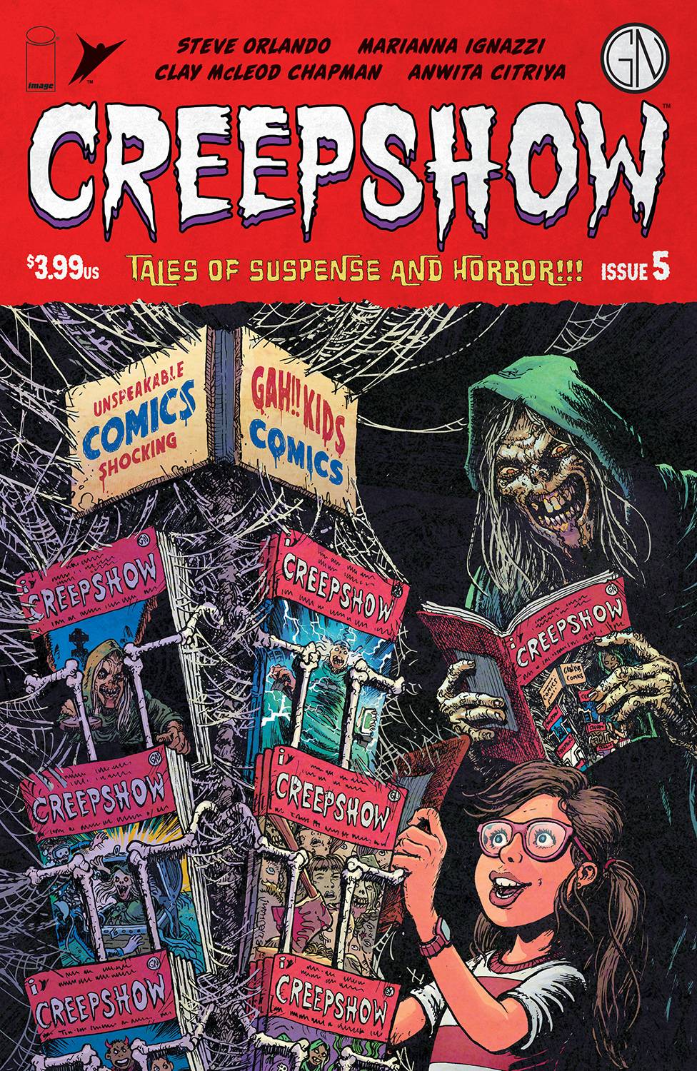 Image Comics Comic Books CREEPSHOW #5 (OF 5) CVR A BURNHAM & LUCAS (MR) 70985303557200511 NOV220208