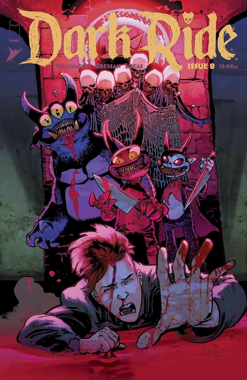 Image Comics Comic Books DARK RIDE #8 CVR A BRESSAN & LUCAS (MR) 70985303585500811 MAY230210