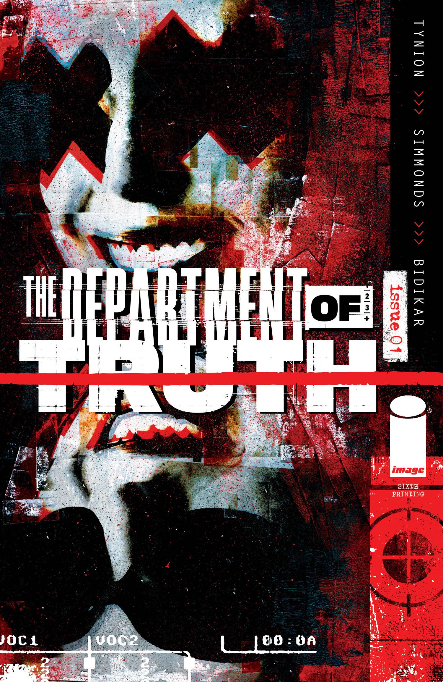 DEPARTMENT OF TRUTH #1 REPLACEMENT 6TH PTG CVR A (MR) [SIGNED BY JAMES TYNION IV]