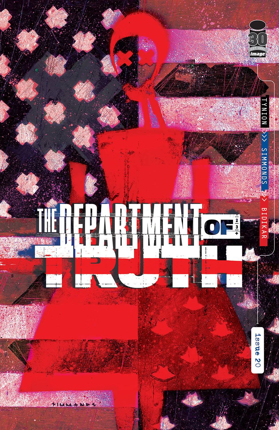Image Comics Comic Books > Incentives DEPARTMENT OF TRUTH #20 CVR C 1:50 INCV SIMMONDS (MR) 70985303032402031 MAY220217