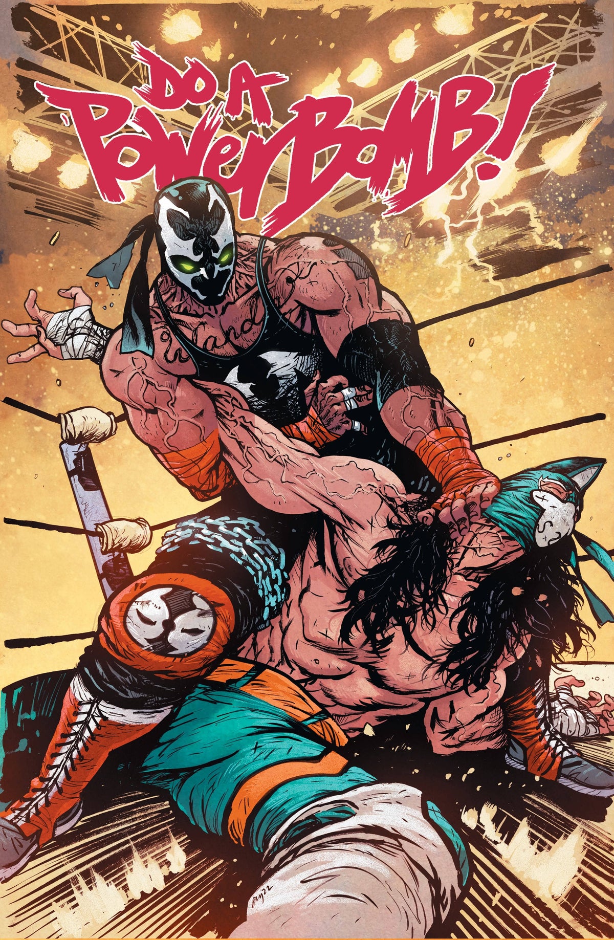 Image Comics Comic Books DO A POWERBOMB #7 (OF 7) CVR C SPAWN VAR 70985303445200731 SEP228064