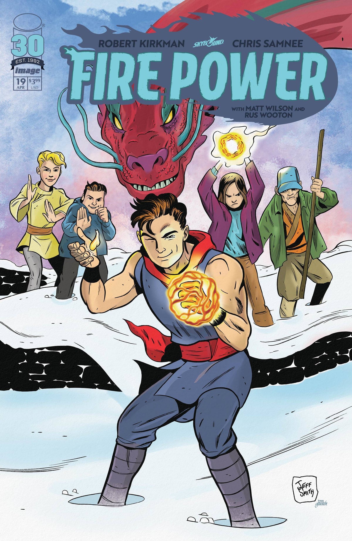 Image Comics Comic Books FIRE POWER BY KIRKMAN & SAMNEE #19 CVR C SMITH 70985303015701931 FEB220205