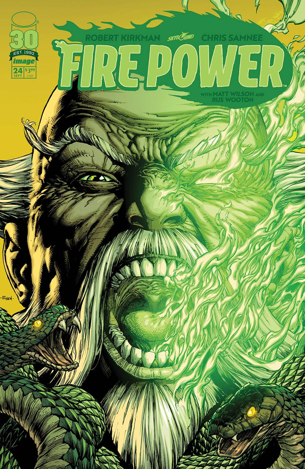 Image Comics Comic Books FIRE POWER BY KIRKMAN & SAMNEE #24 CVR B FINCH & MCCAIG 70985303015702421 JUL220205