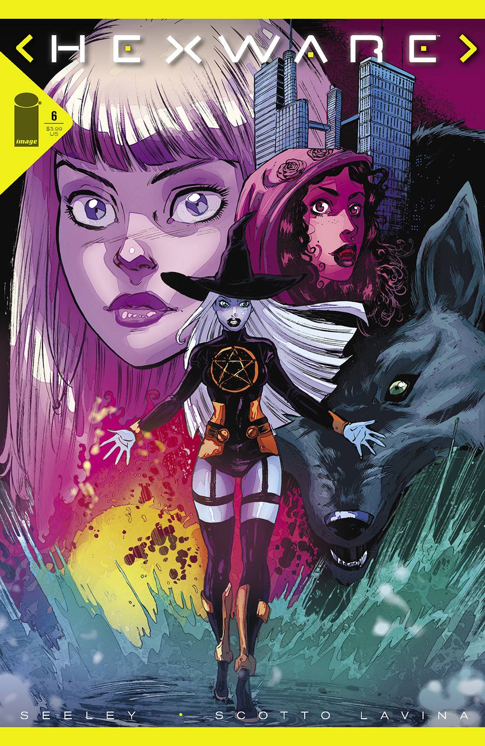 Image Comics Comic Books HEXWARE #6 (OF 6) CVR B SEELEY (MR) 70985303660900621 MAR230131