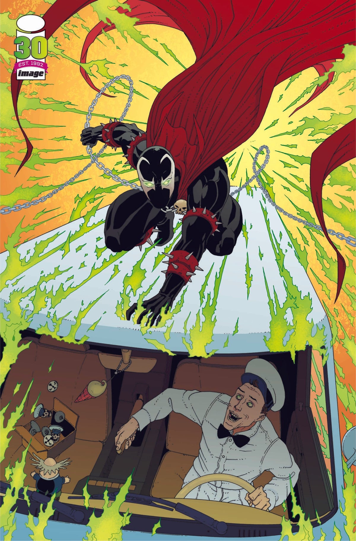 Image Comics Comic Books ICE CREAM MAN #33 CVR C SPAWN VAR (MR) 70985302543603331 SEP228071