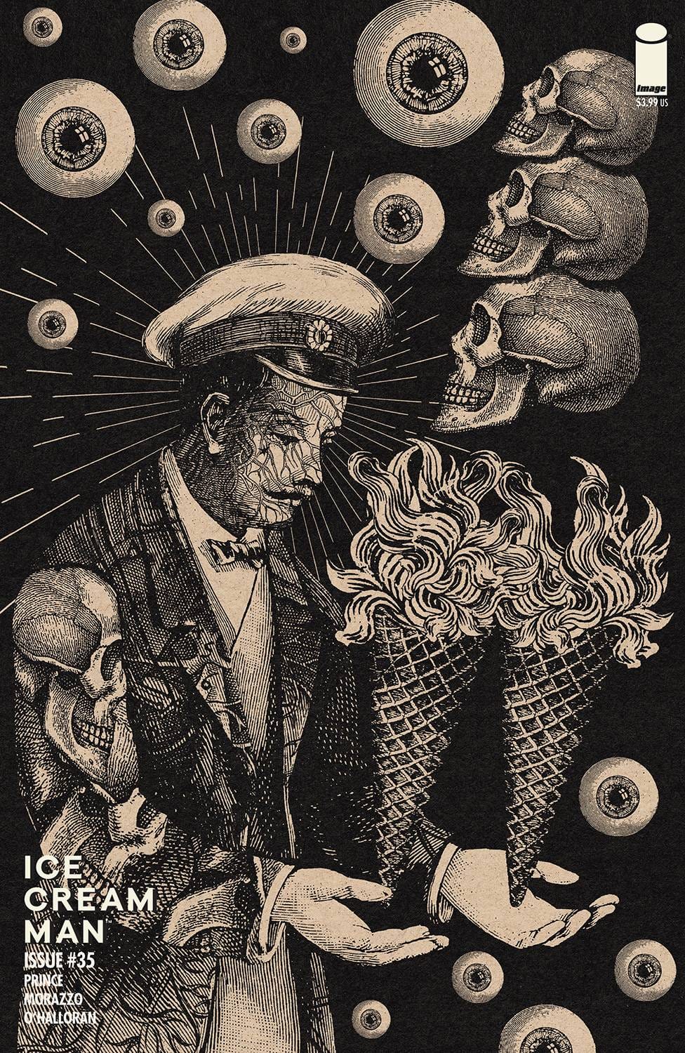 Image Comics Comic Books ICE CREAM MAN #35 CVR B BLUCHA (MR) 70985302543603521 JAN230218