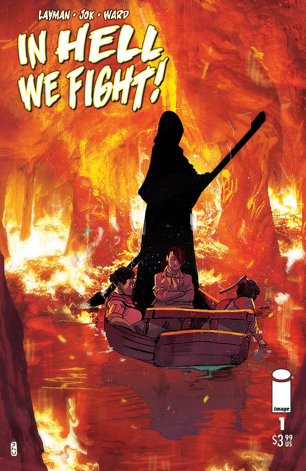 IMAGE COMICS Comic Books IN HELL WE FIGHT #1 CVR B WARD 70985303767500121 APR230018