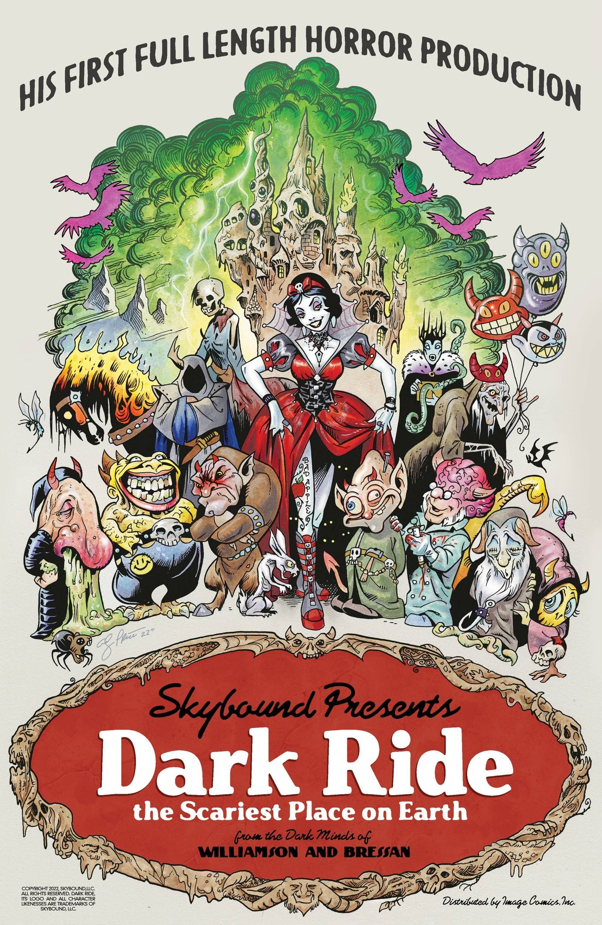 Image Comics Comic Books > Incentives DARK RIDE #3 CVR D 1:25 INCV FLEECS & PRICE (MR) 70985303585500341 OCT220137