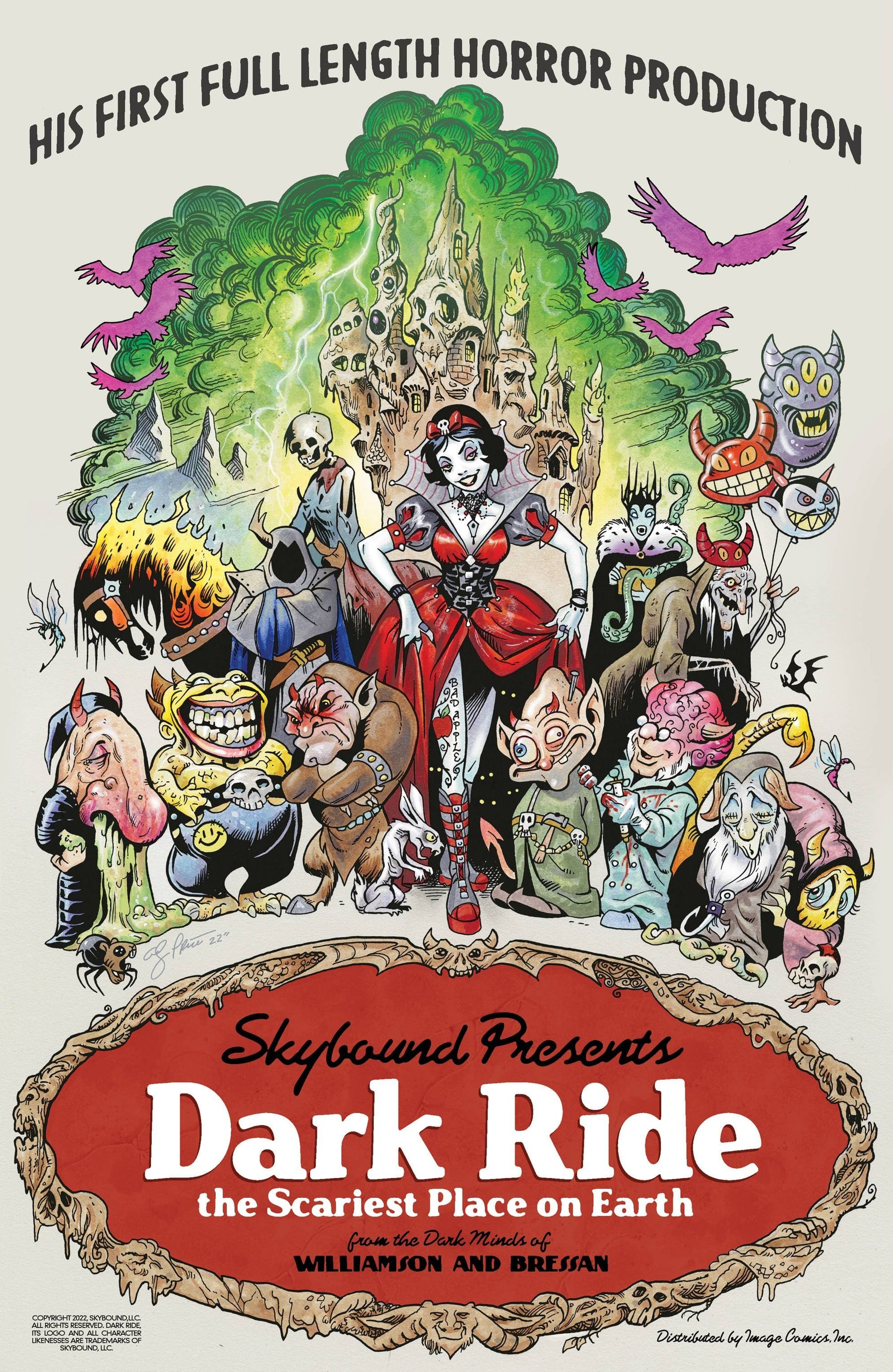 DARK RIDE #3 CVR D 1:25 INCV FLEECS & PRICE (MR)