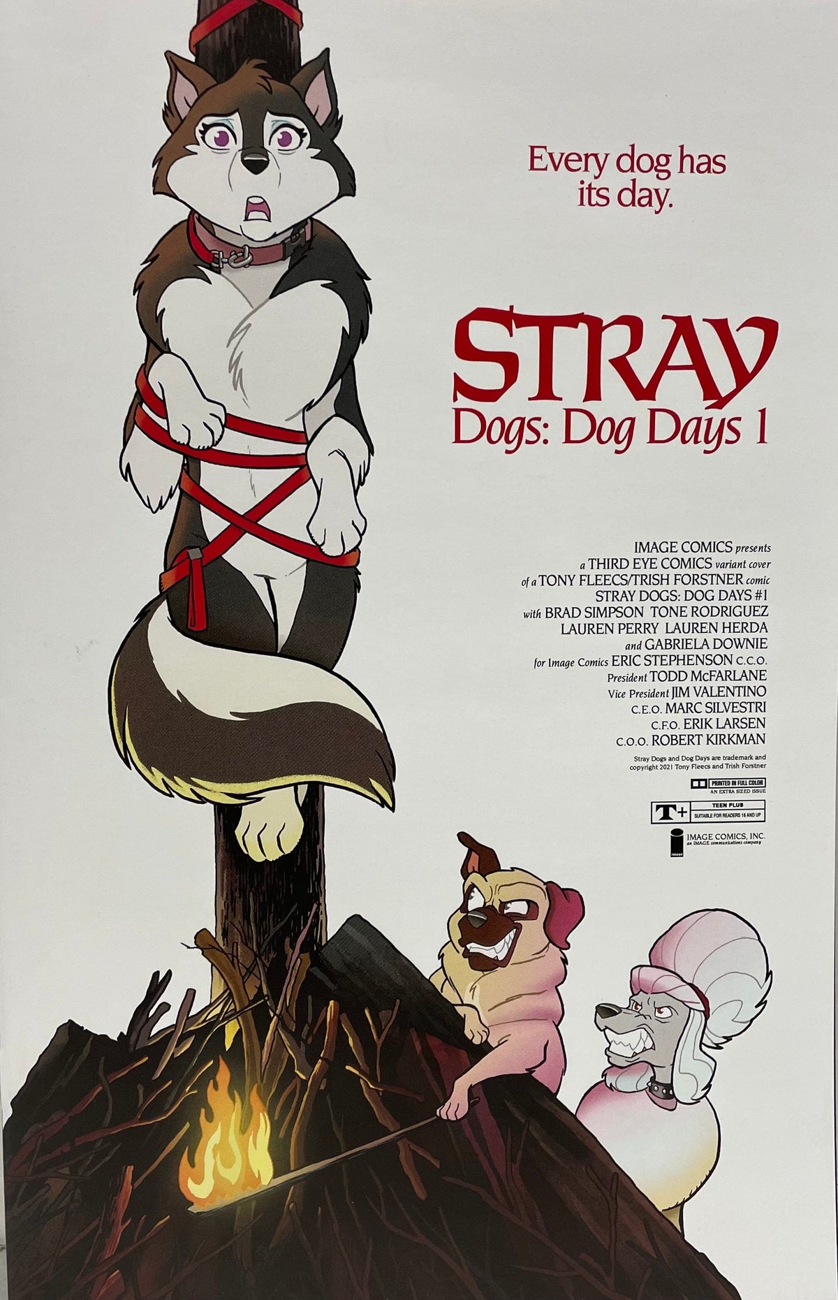 Image Comics Comic Books > Incentives STRAY DOGS DOG DAYS #1 THIRD EYE COMICS VAR 70985303272400151 TE1122039