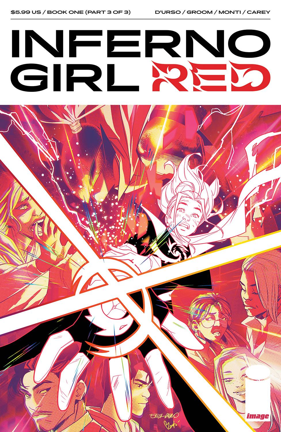 Image Comics Comic Books INFERNO GIRL RED BOOK ONE #3 (OF 3) CVR A DURSO & MONTI MV 70985303686900311 JAN230221
