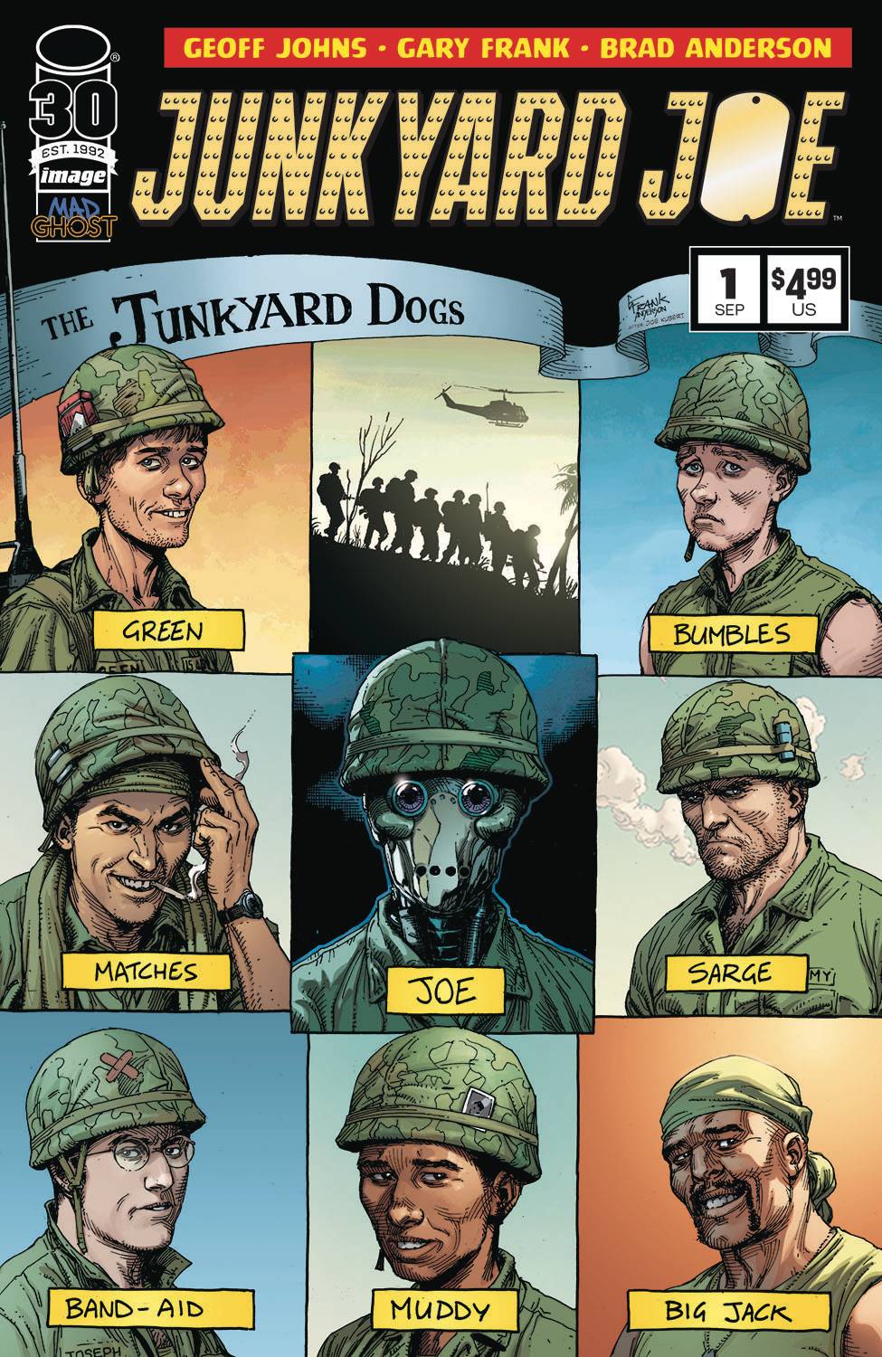 JUNKYARD JOE #1 CVR E FRANK & ANDERSON - Third Eye