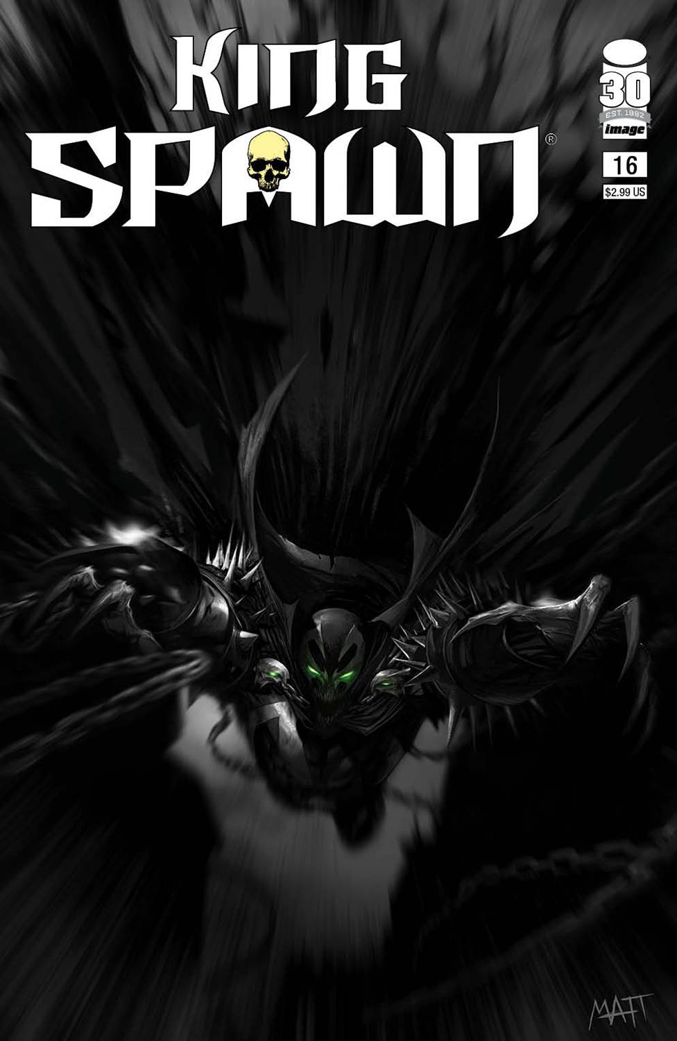 Image Comics Comic Books KING SPAWN #16 CVR B MATTINA 70985303170301621 SEP220281