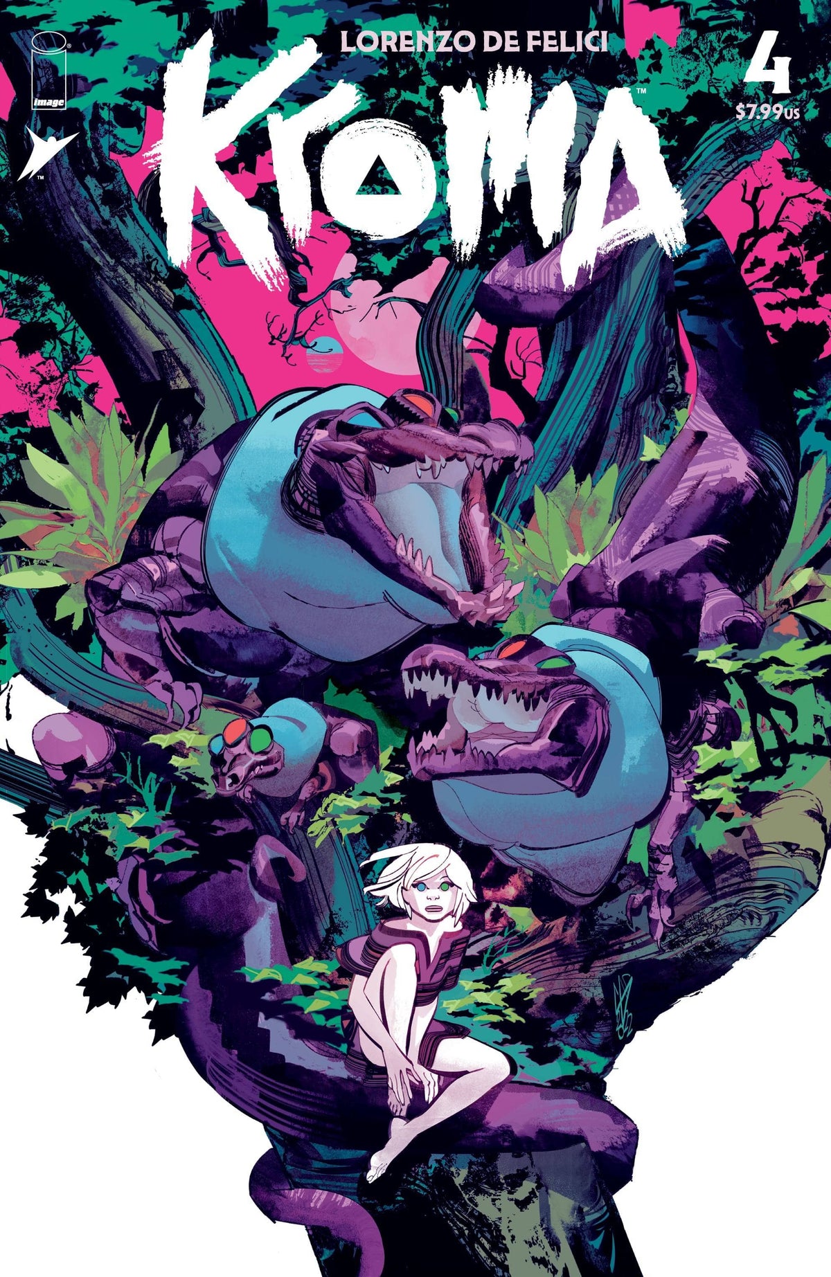 Image Comics Comic Books KROMA BY DE FELICI #4 (OF 4) CVR B CAVENAGO 70985303629600421 DEC220265