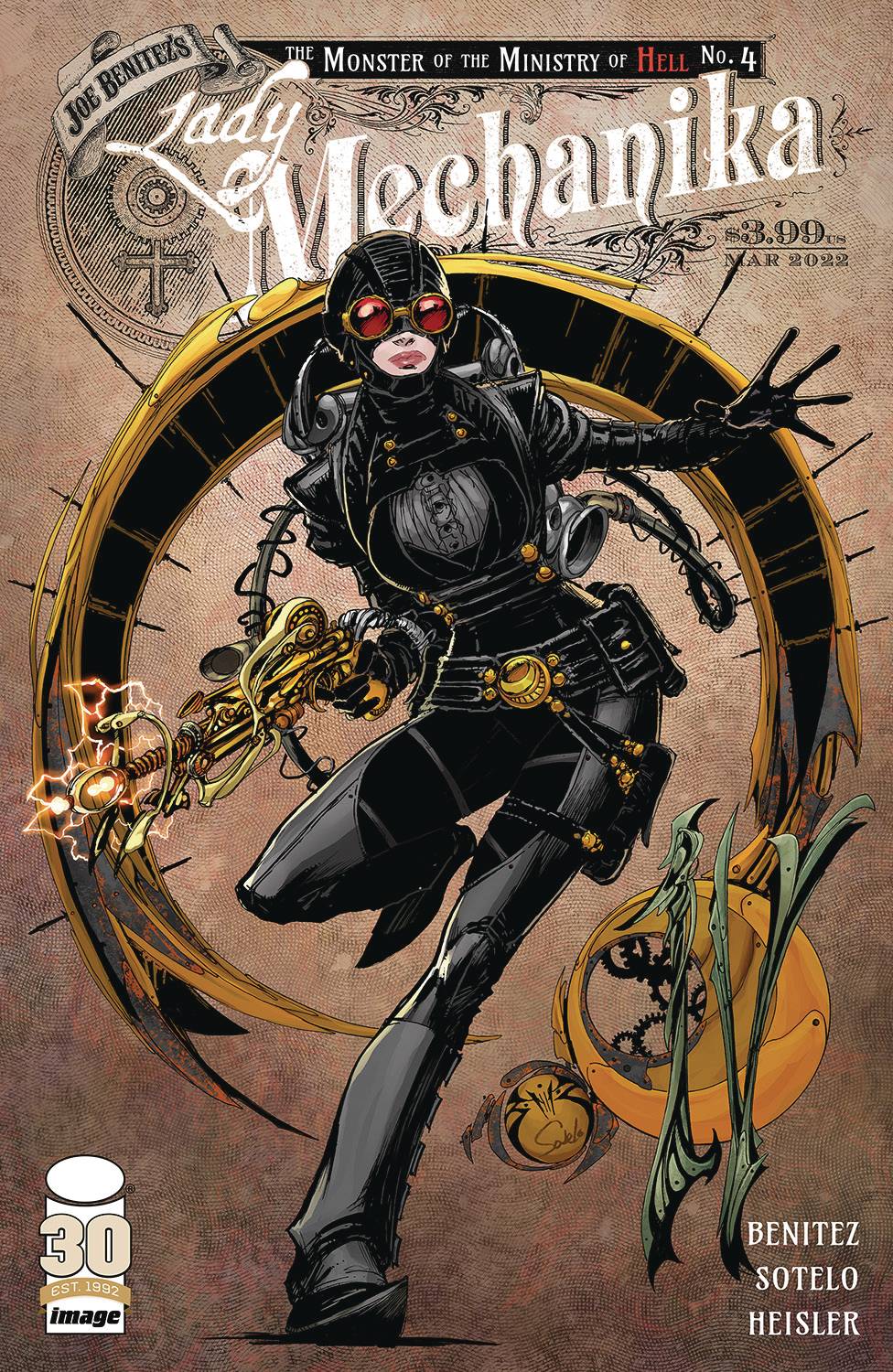 Image Comics Comic Books LADY MECHANIKA MONSTER OF MINISTRY #4 (OF 4) CVR A 70985303269400411 JAN220275