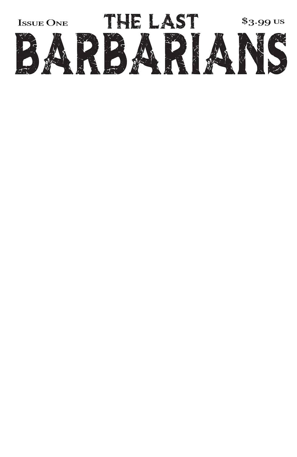 Image Comics Comic Books LAST BARBARIANS #1 CVR F BLANK SKETCH CVR 70985303704000161 DEC220121