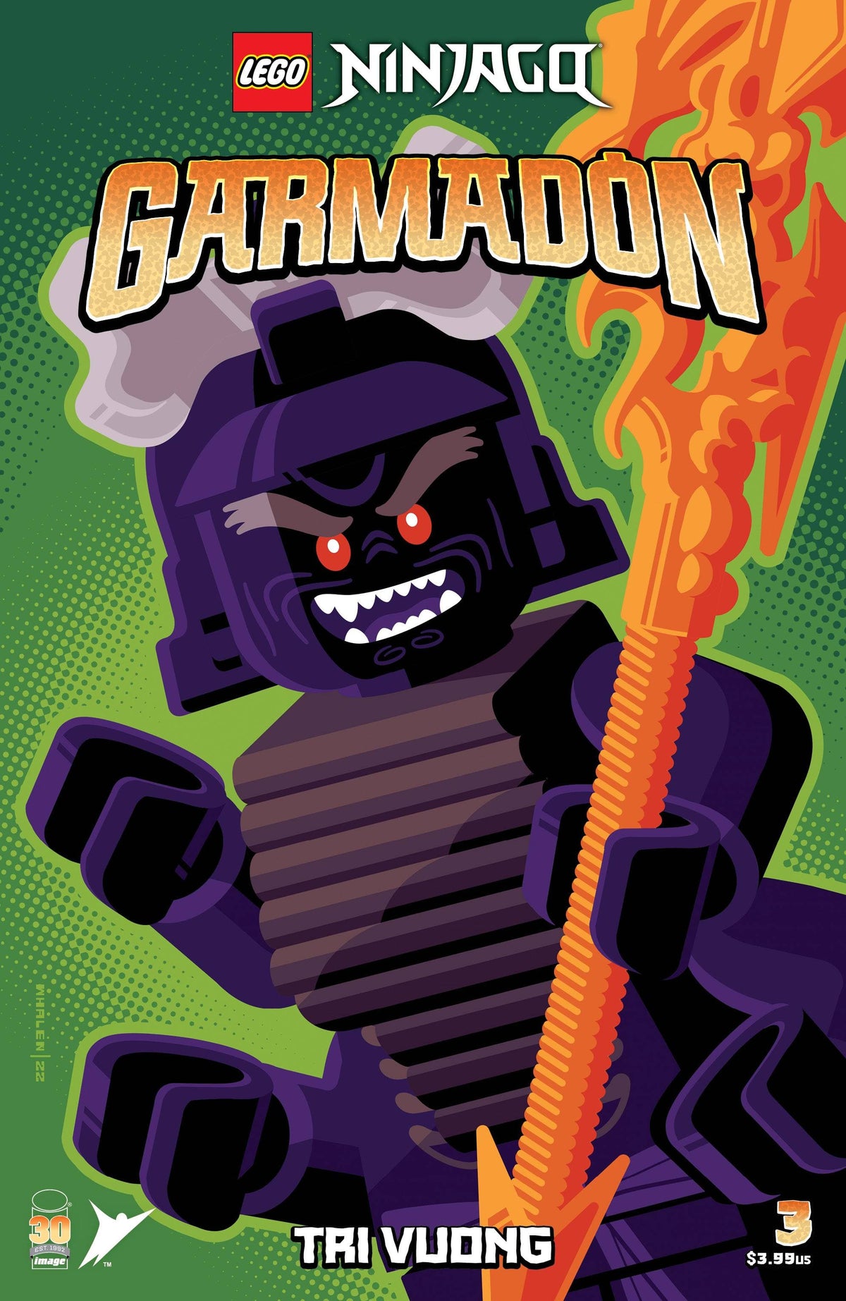 Image Comics Comic Books > Incentives LEGO NINJAGO GARMADON #3 (OF 5) CVR C 1:10 INCV WHALEN 70985303307300331 APR220212