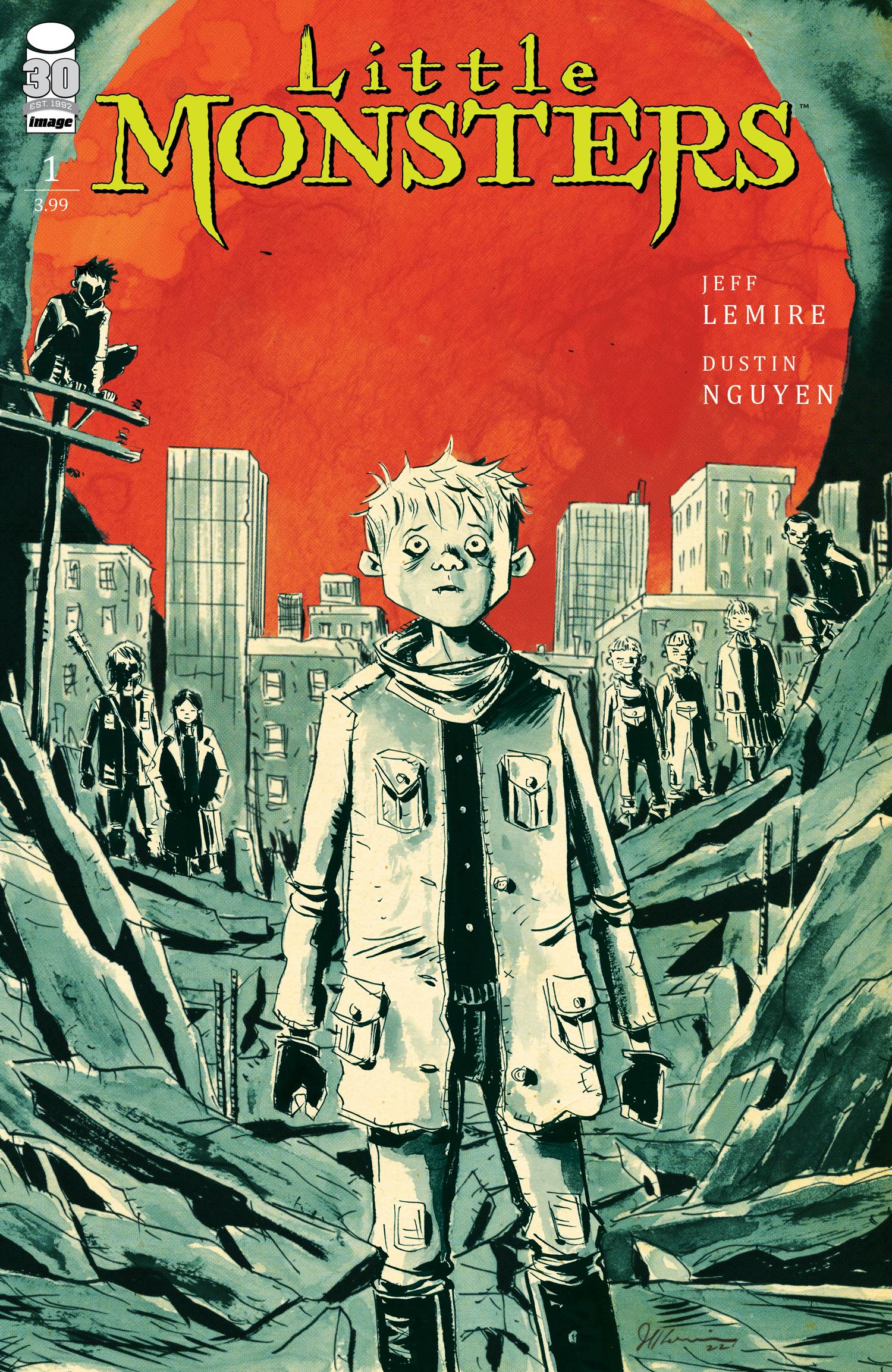 LITTLE MONSTER #1 CVR B LEMIRE (MR)