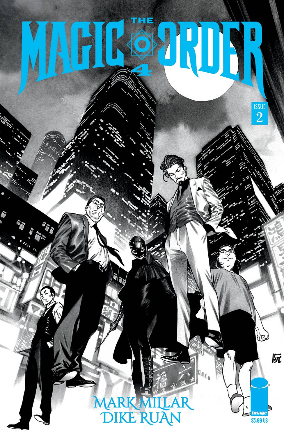 Image Comics Comic Books MAGIC ORDER 4 #2 (OF 6) CVR B RUAN B&W (MR) 70985303687600221 DEC220276