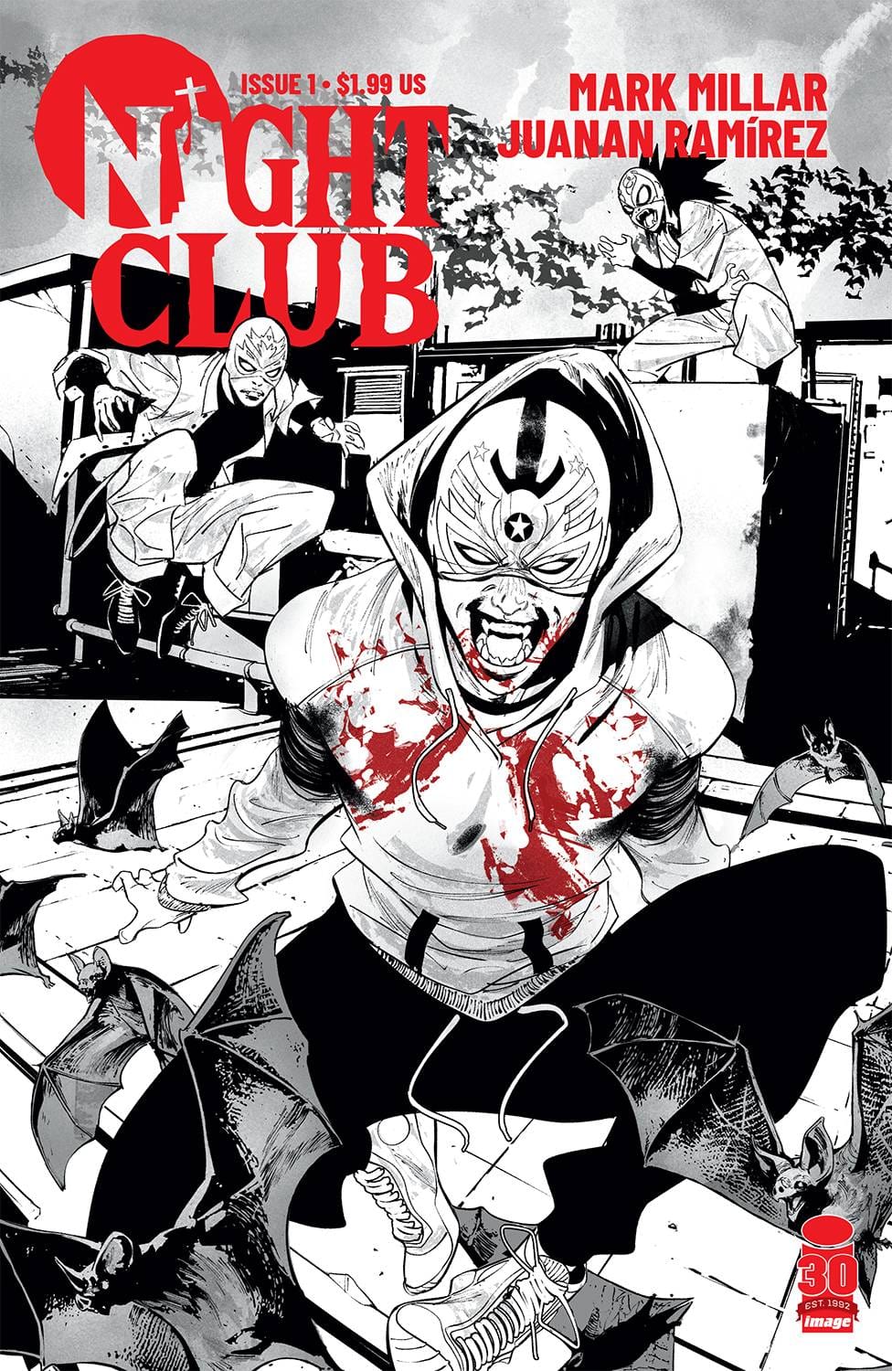 Image Comics Comic Books NIGHT CLUB #1 (OF 6) CVR B RAMIREZ B&W (MR) 70985303664700121 OCT220053