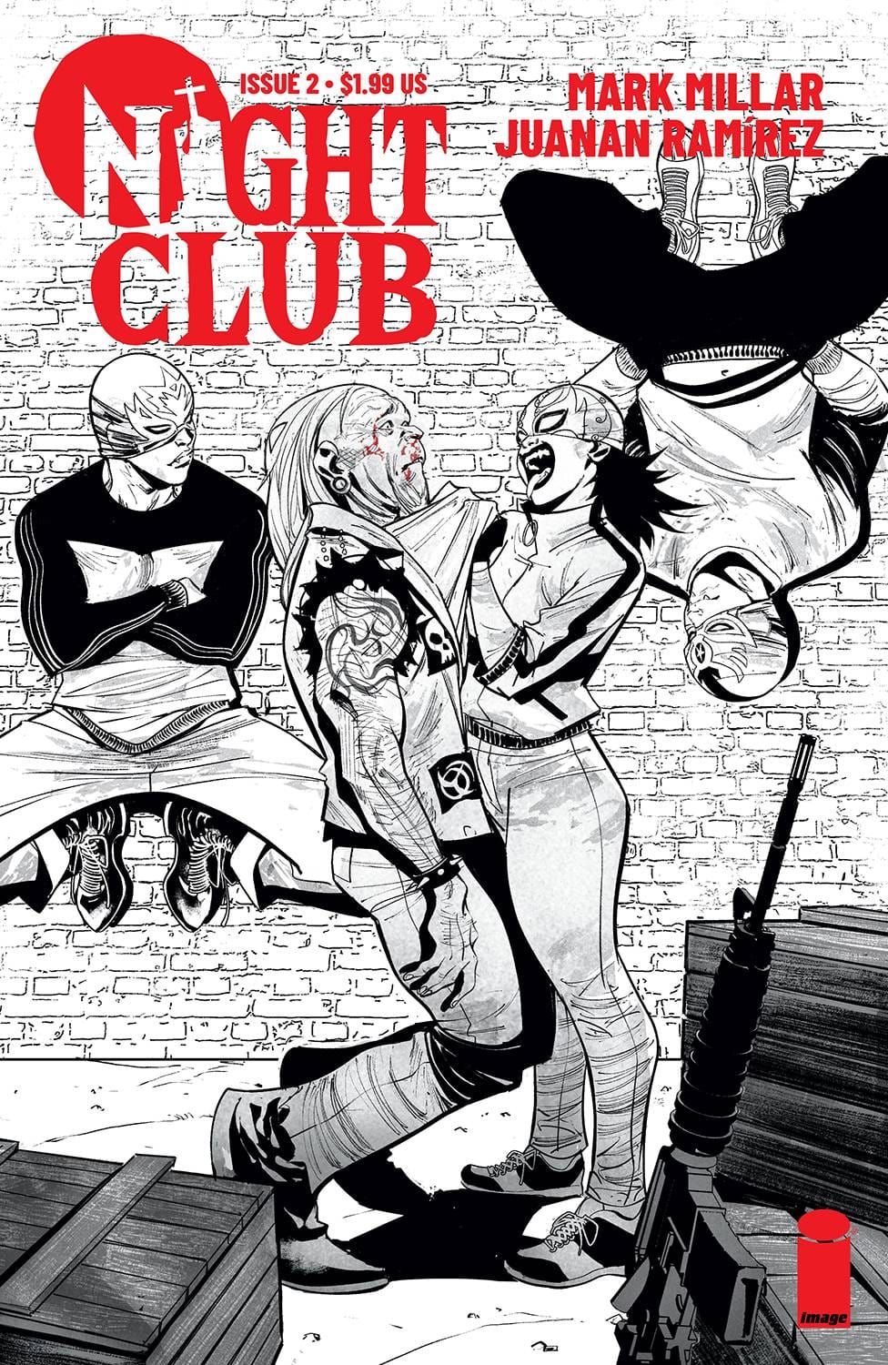 Image Comics Comic Books NIGHT CLUB #2 CVR B RAMIREZ B&W (MR) 70985303664700221 NOV220258